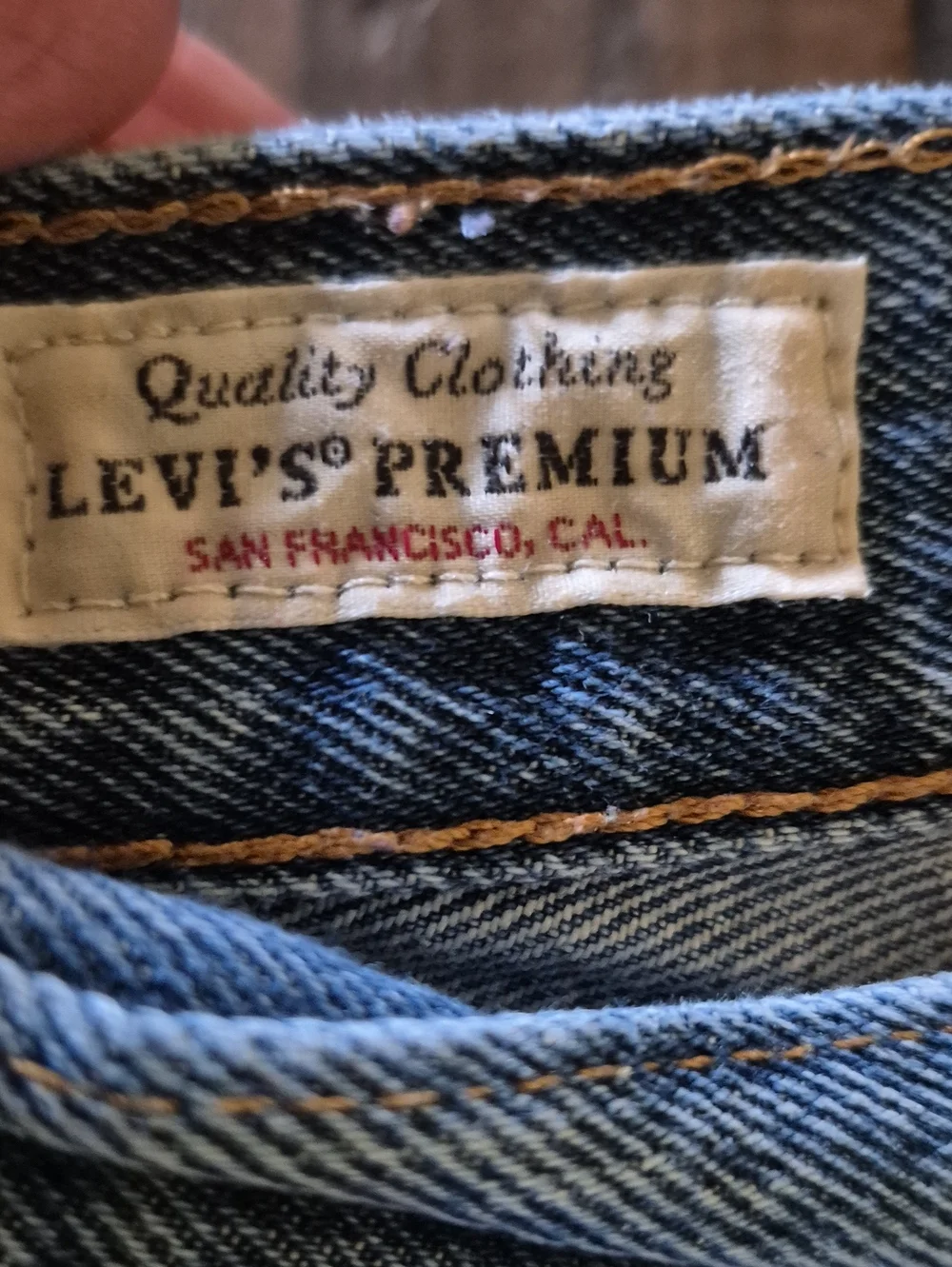 Levis 501's Premium Denim Sz.24